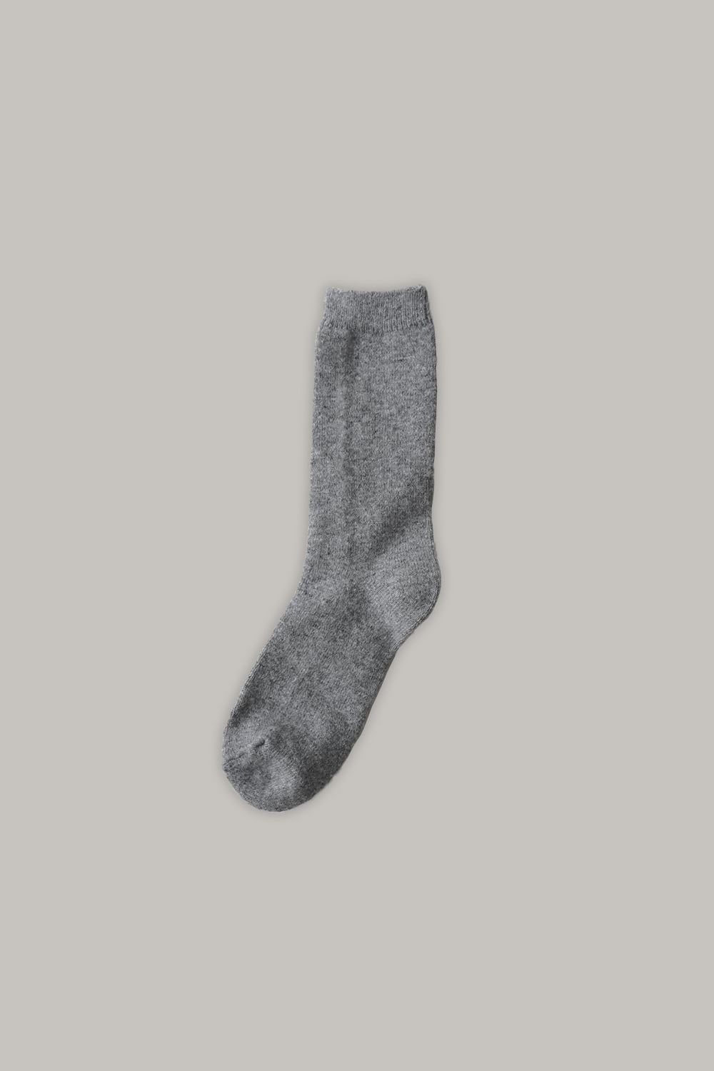 [Gray] Wool Cashmere blended Socks