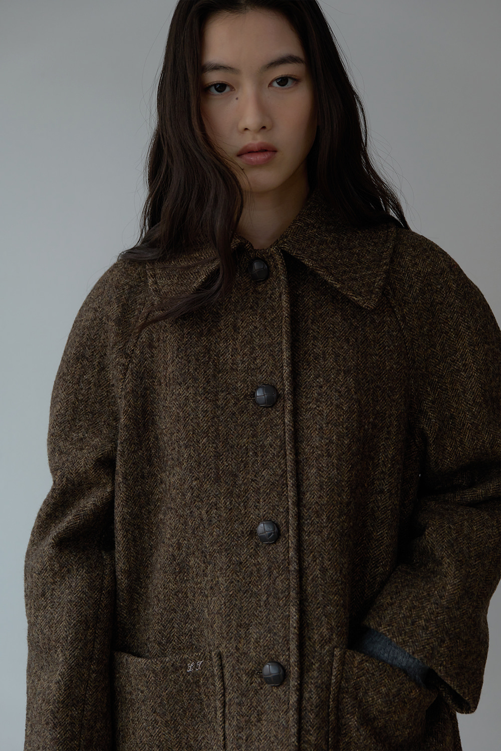 [WARM BROWN] Jane coat