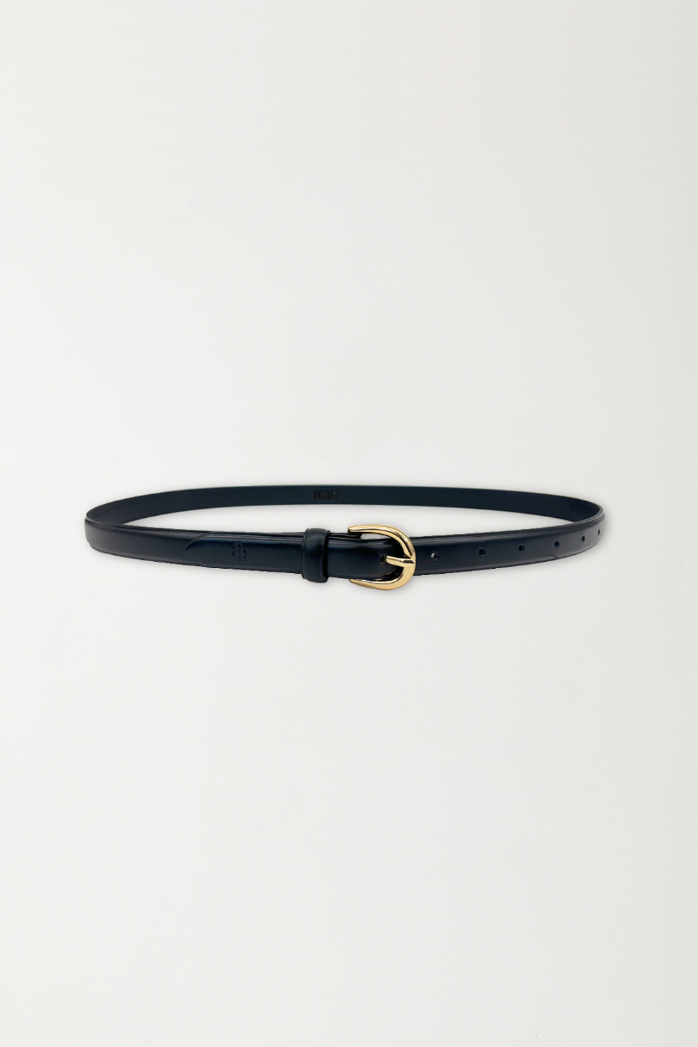 [Black] Basic Leather Belt