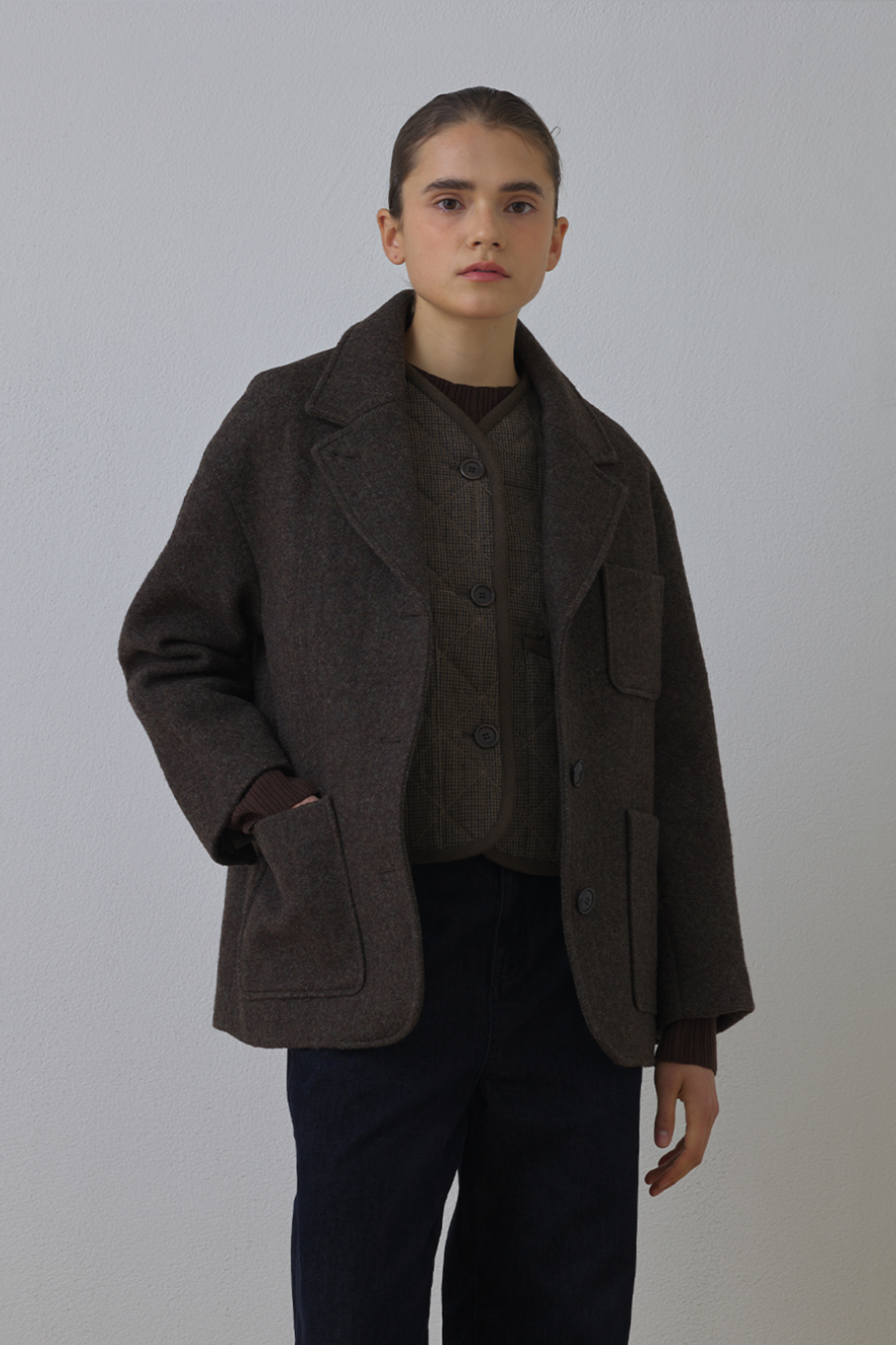 [Forest] Fancy wool coat